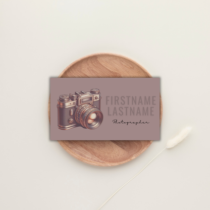 Modern Business Card Template | Photography