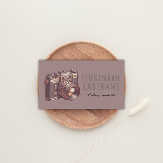 Modern Business Card Template | Photography