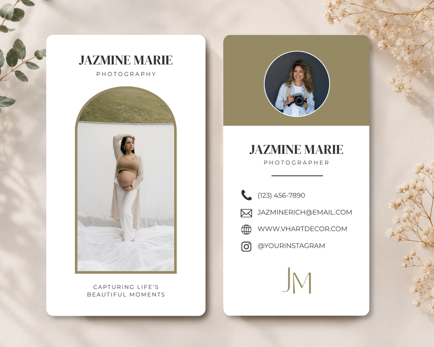 Photography Business Card | Canva Template