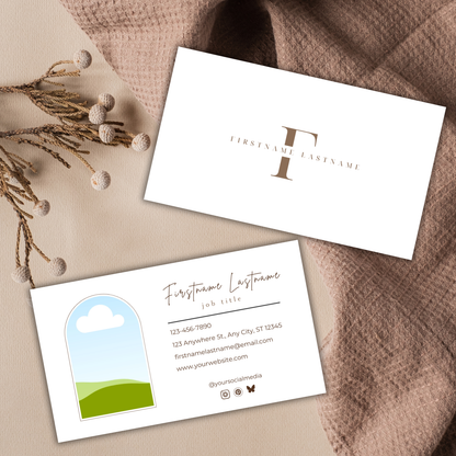 Modern Business Card Template | Entrepreneur Business Card