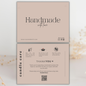 Candle Care Card | Canva Template