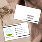 Modern Minimal Business Card Template | Editable Canva Business Card