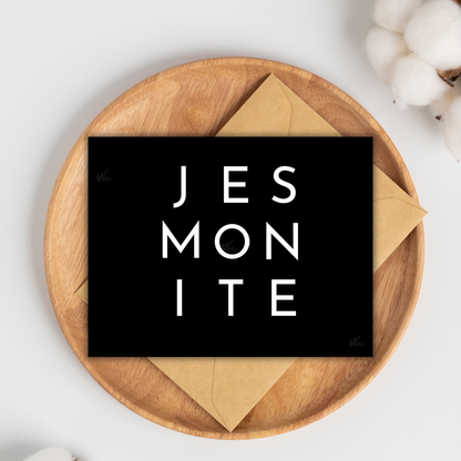 Jesmonite Care Card | Canva Template