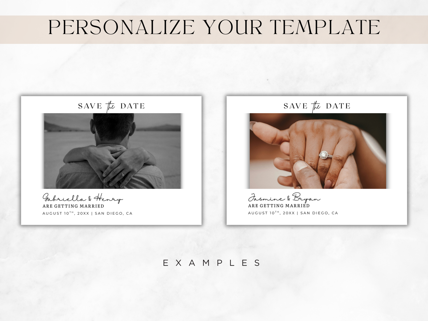 Save The Date | Canva Template