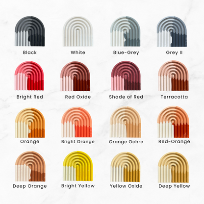 Jesmonite Pigments | Aqua Resin Pigments | Black, White, Grey