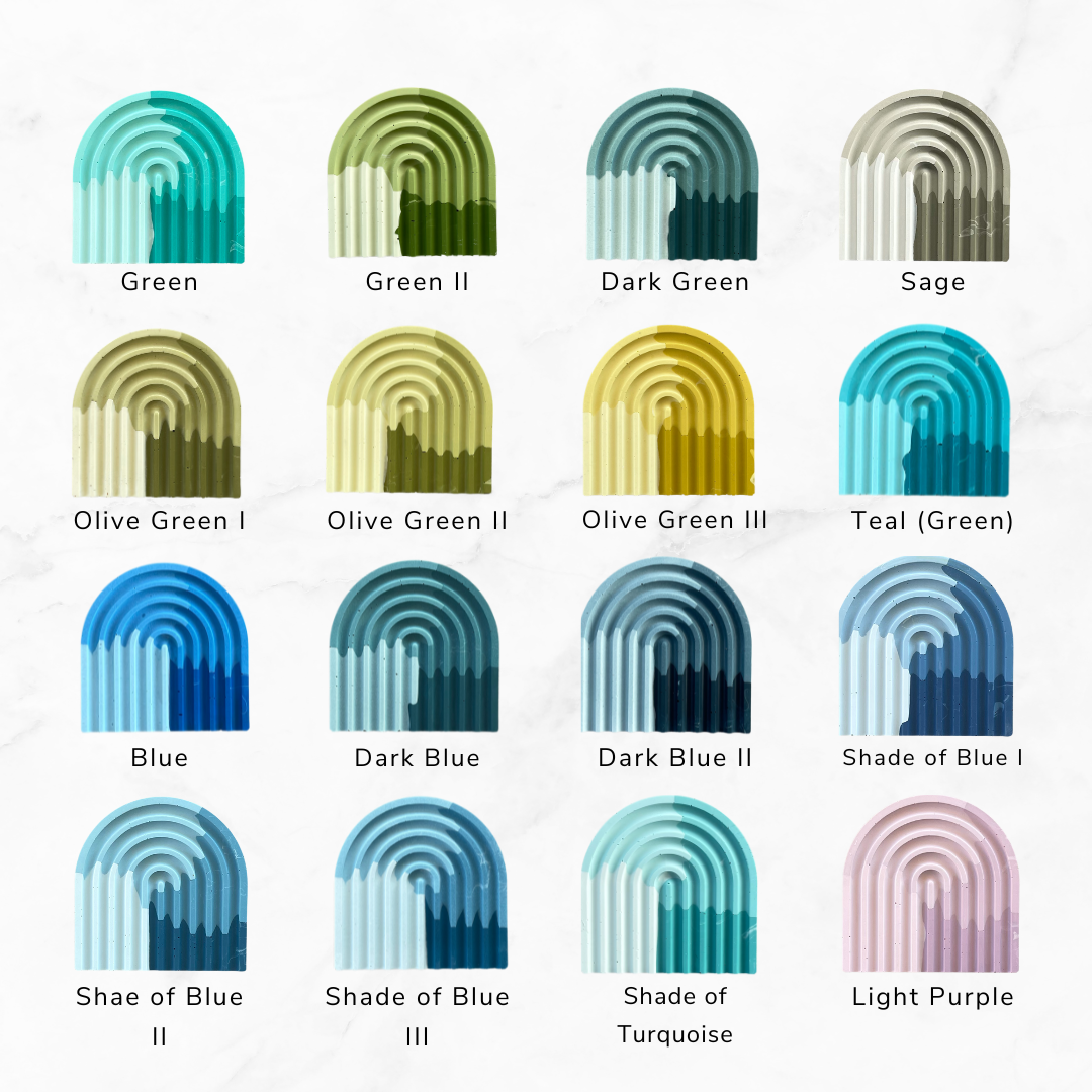 Jesmonite Pigments | Aqua Resin Pigments | Black, White, Grey
