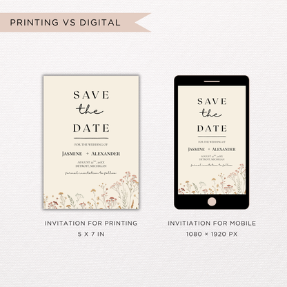 Save The Date | Canva Template