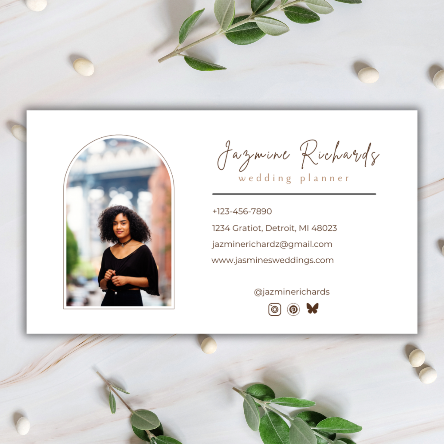 Modern Business Card Template | Entrepreneur Business Card