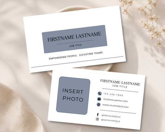 Professional Business Card | Canva Template