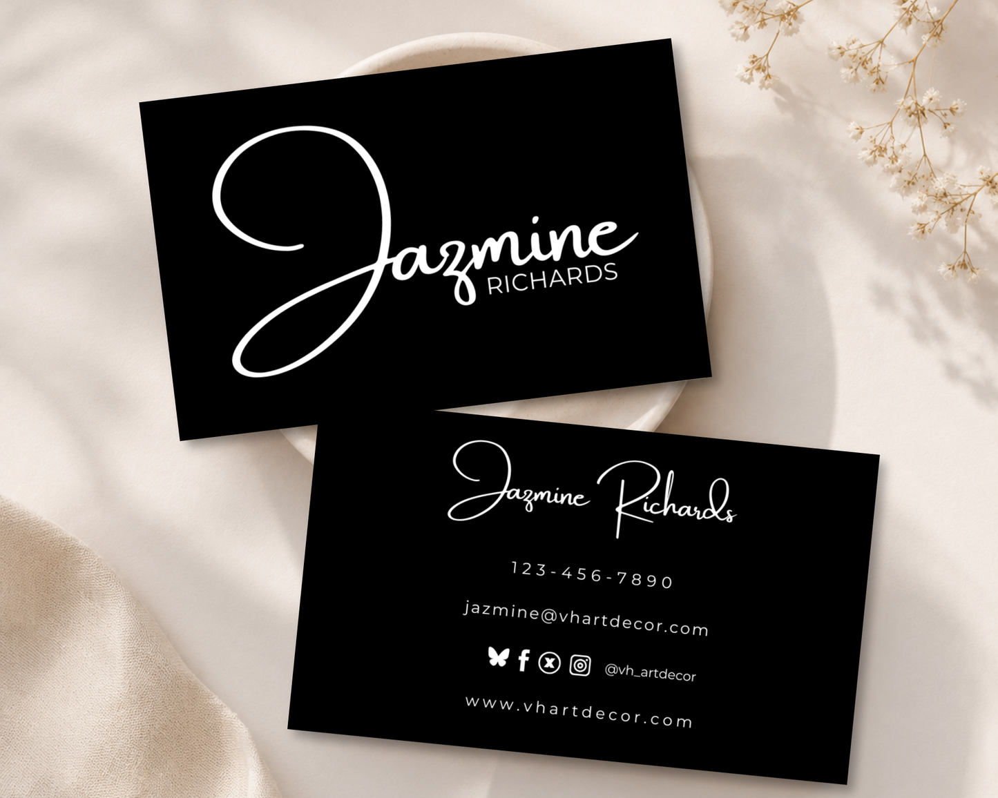 Modern Business Card | Canva Template