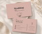 Wedding Planner Business Card | Canva Template