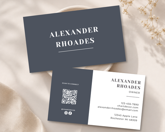 Modern Business Card | Canva Template