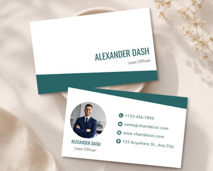 Minimal Business Card | Canva Template