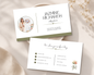 Wedding Planner Business Card | Canva Template
