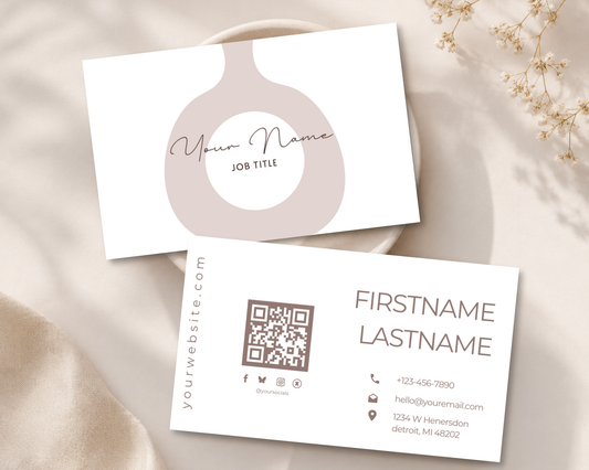Modern Business Card | Canva Template