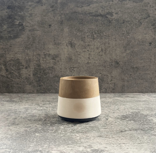 Small Vessel | Brown, White, Black