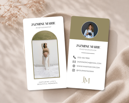 Photography Business Card | Canva Template