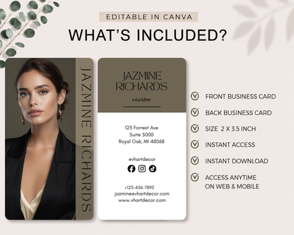 Business Card | Canva Template