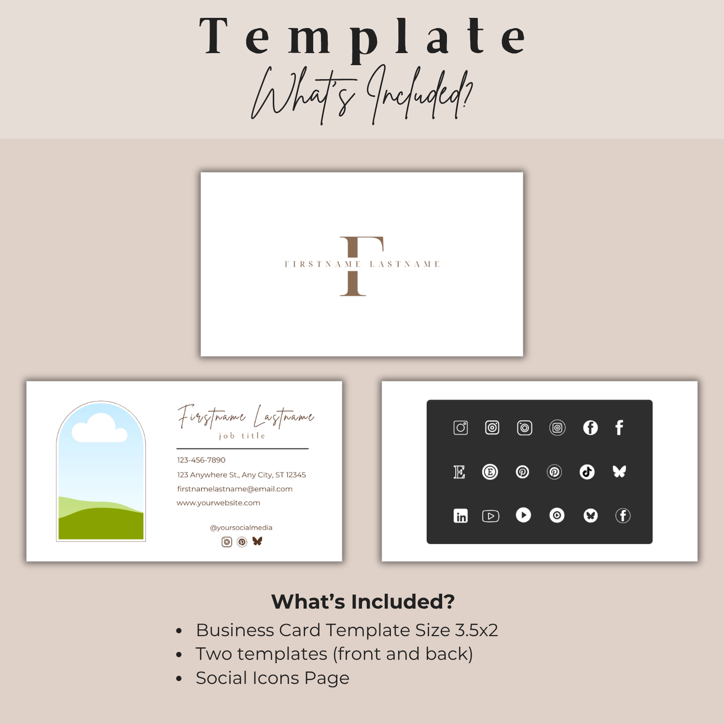 Modern Business Card Template | Entrepreneur Business Card