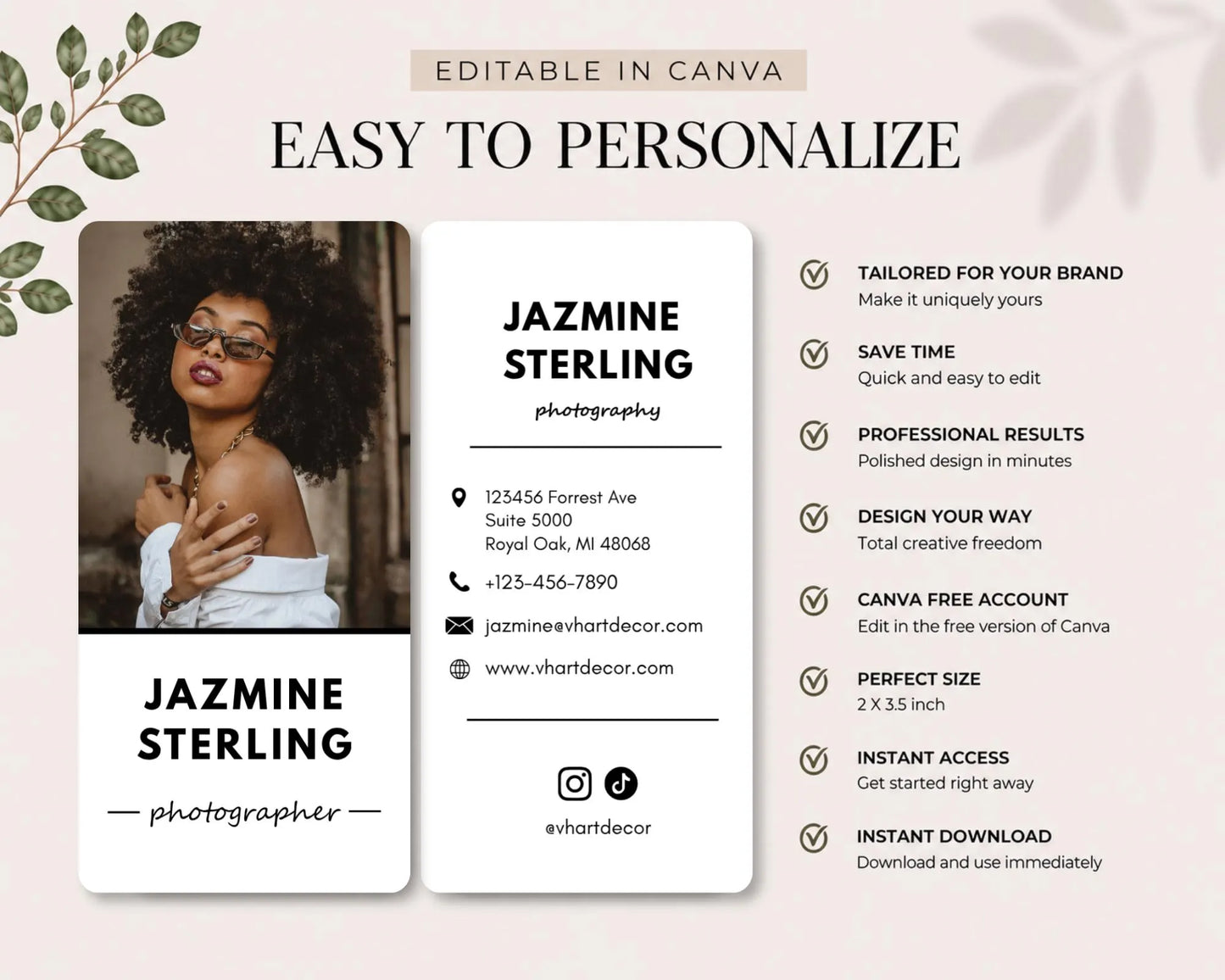 Business Card | Canva Template