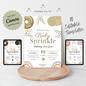 Baby Sprinkle Invitation Template | Canva