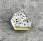 Geometric Trinket I | Olive w/ Black Terrazzo