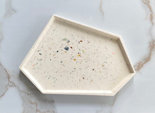 Medium Accent Tray | Multicolor Terrazzo