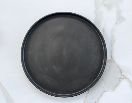 Large Circle Tray | Black