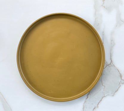 Large Circle Tray | Brown