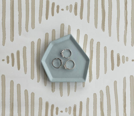 Geometric Trinket I | Light Blue