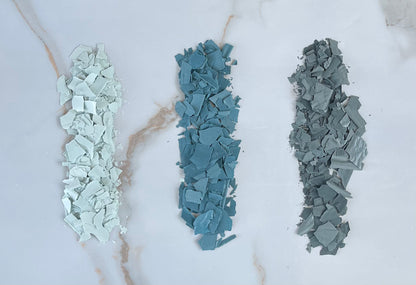 Terrazzo Chips | Shades of Blue