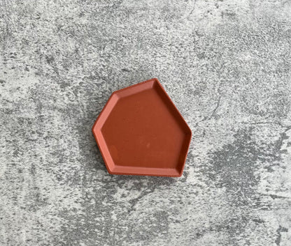 Geometric Trinket I | Terracotta